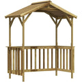 vidaxl grillpavillon kiefernholz impraegniert 1635x93x210 cm