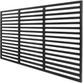 uisebrt gusseisen grillrost 60 x 40cm - rechteck gussrost emailliert grillgitter grill fuer gasgrill holzkohlegrill und mehr 60 x 40cm