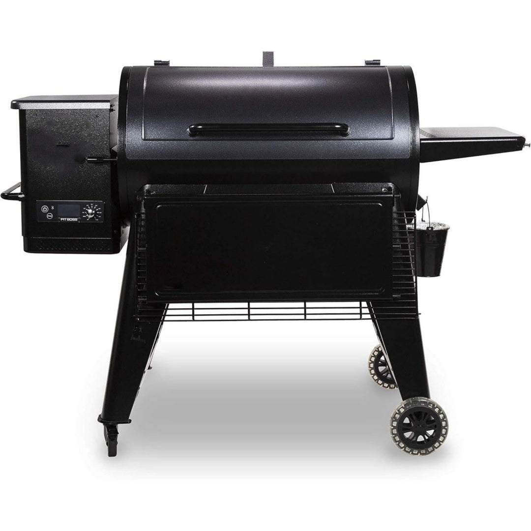 pit boss navigator 1150 pelletgrill schwarz stahl 162 x 94 x 119 cm mit digitalem display mit digitalem display