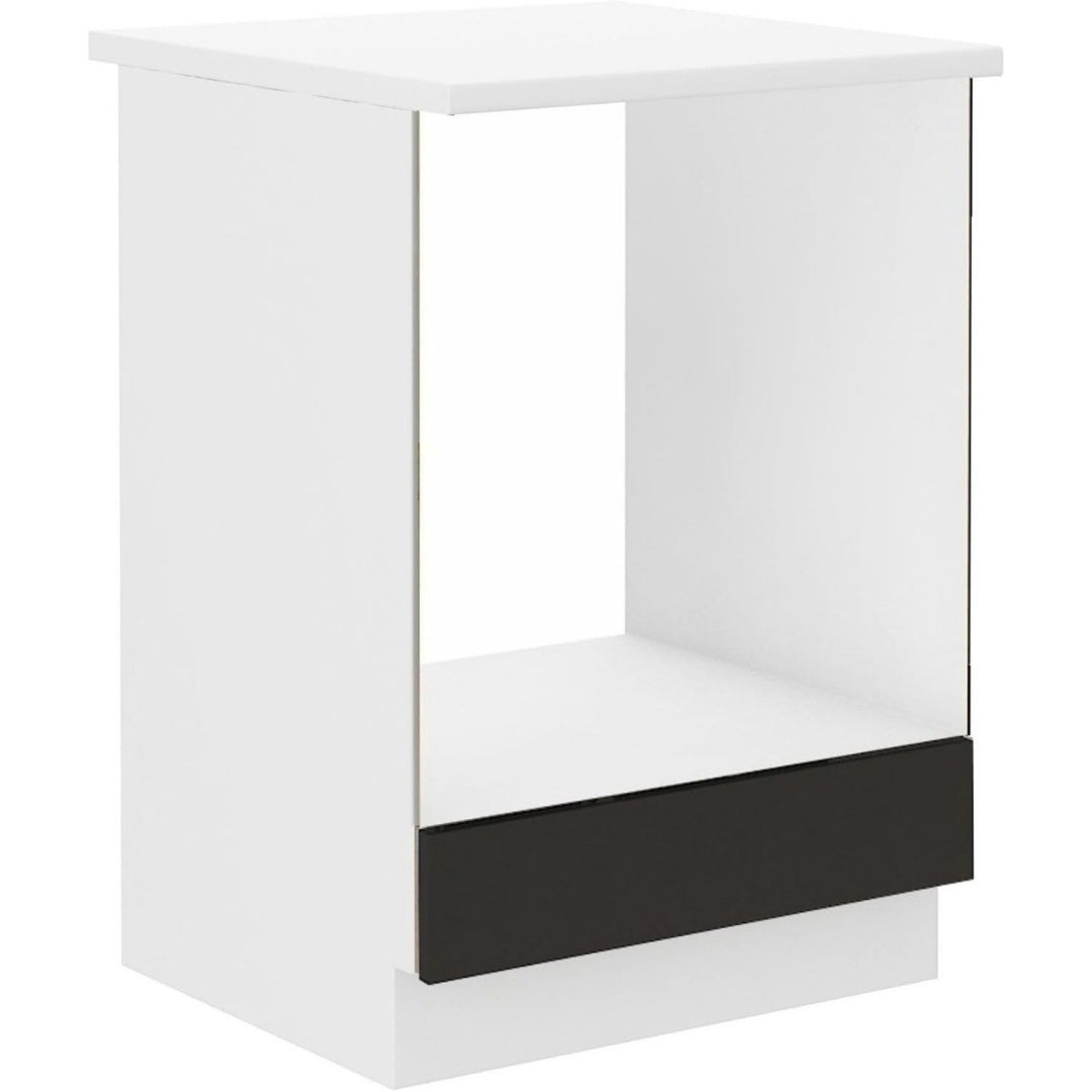 herdunterschrank passend fuer das modell weiss schwarz